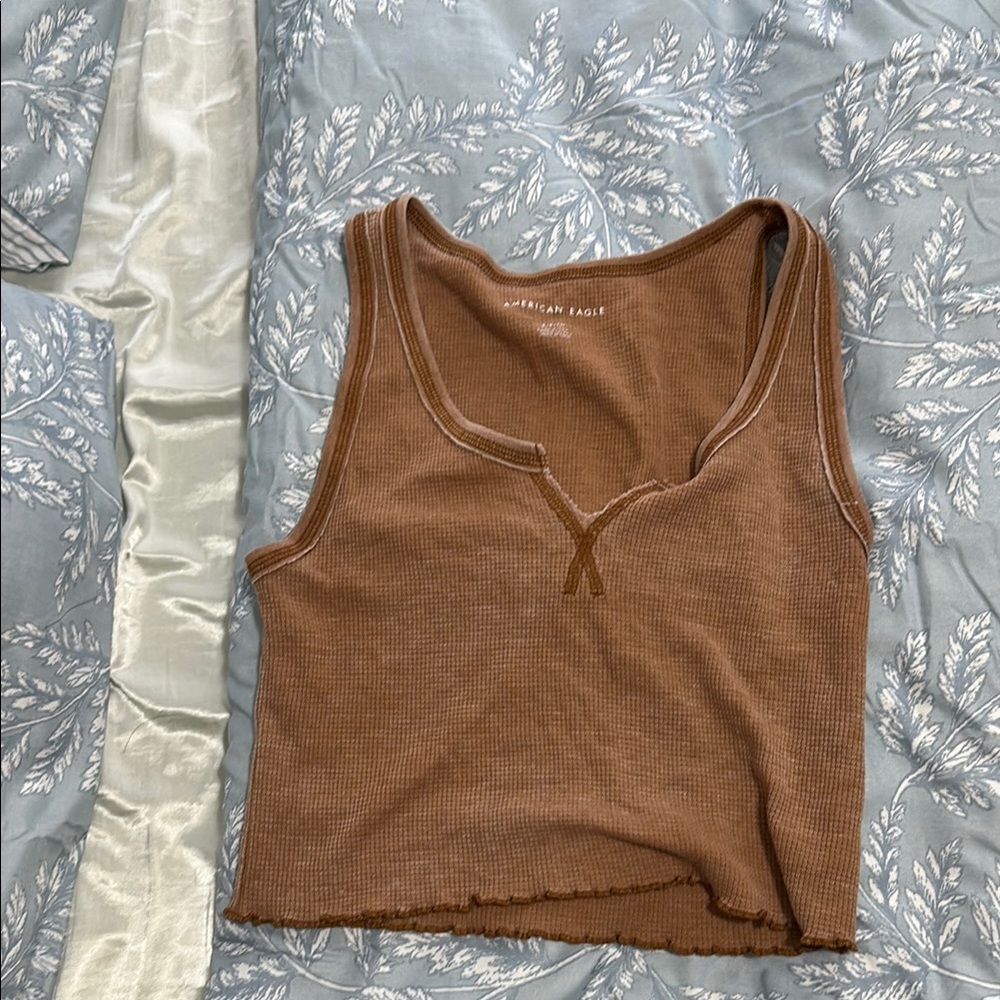 Women's Brown Tank Top